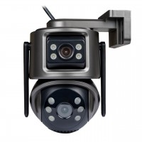 Комплект бездротової поворотної камери GV-201-IP-M-DOС30-30 SD (з блоком живлення)