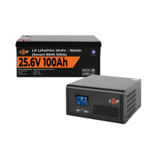 Комплект резервного живлення LP (LogicPower) ДБЖ + літієва (LiFePO4) батарея (UPS 2300VA + АКБ LiFePO4 2560W)  (Безкоштовна доставка)