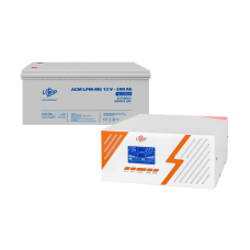 Комплект резервного живлення LP (LogicPower) ДБЖ + мультигелева батарея (UPS B1500 + АКБ MG 2400Wh)  (Безкоштовна доставка)