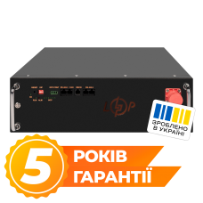 Акумулятор LP LiFePO4 51,2V - 100 Ah (5120Wh) (BMS JK 100A/50А) RM RS485/CAN BL  (Безкоштовна доставка)