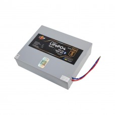 Акумулятор LP LiFePO4 76,8V - 100 Ah (7680Wh) (BMS 200A/100А) метал Smart BT heating Акумулятор LP LiFePO4 76,8V - 100 Ah (7680Wh) (BMS 200A/100А) метал Smart BT heating