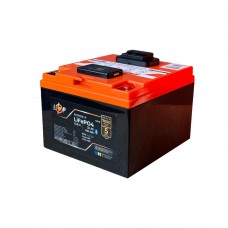 Акумулятор LP LiFePO4 12,8V - 32 Ah (410Wh) (BMS 40А/32A) пластик LCD USB Smart BT