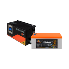 Комплект резервного живлення LP(LogicPower) ДБЖ + літієва (LiFePO4) батарея (UPS W3000 + АКБ LiFePO4 5888W)  (Безкоштовна доставка)