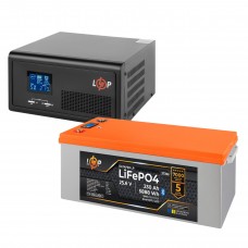 Комплект резервного живлення LogicPower 2300W + літієва (LiFePO4) батарея 7168Wh  (Безкоштовна доставка)
