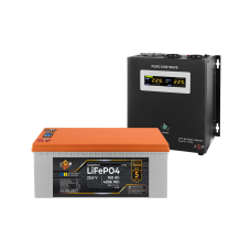 Комплект резервного живлення LogicPower W1500 + літієва (LiFePO4) батарея 4096Wh  (Безкоштовна доставка)