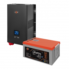 Комплект резервного живлення LogicPower 2300W + літієва (LiFePO4) батарея 4096Wh  (Безкоштовна доставка)