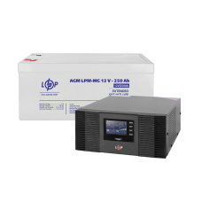 Комплект резервного живлення ДБЖ + мультигелева батарея (UPS B1500 + АКБ GL 3000W)  (Безкоштовна доставка)