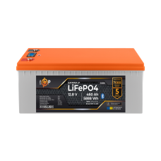 Акумулятор LP LiFePO4 12,8V - 460 Ah (5888Wh) (BMS 200A/200А) пластик LCD Smart BT  (Безкоштовна доставка)