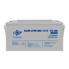 Акумулятор мультигелевий LPM-MG 12V - 65 Ah