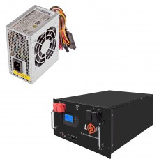 Комплект резервного живлення LogicPower 8000W + літієва (LiFePO4) батарея 11776Wh  (Безкоштовна доставка)