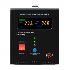 ДБЖ LP LPL-PSW-1500VA+ (1050Вт) 10A/20A з правильною синусоїдою 24V