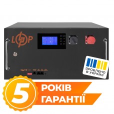 Акумулятор LP LiFePO4 51,2V - 280 Ah (14336Wh) (BMS SP 200A/100А) RM RS485/CAN LCD BL  (Безкоштовна доставка)