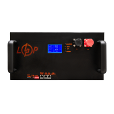 Акумулятор LP LiFePO4 51,2V - 230 Ah (11776Wh) (Smart BMS 200A/100А) з LCD метал RM RS485/CAN  (Безкоштовна доставка)