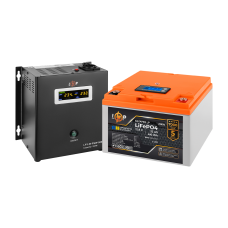 Комплект резервного живлення LP (LogicPower) ДБЖ + літієва (LiFePO4) батарея (UPS W500+ АКБ LiFePO4 410W)
