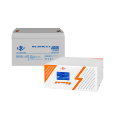 Комплект резервного живлення LP (LogicPower) ДБЖ + мультигелева батарея (UPS B1500 + АКБ MG 1200Wh)  (Безкоштовна доставка)