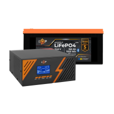 Комплект резервного живлення LogicPower ДБЖ 1050W + літієва (LiFePO4) батарея 1920 Wh