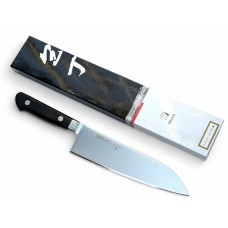 Ніж кухонний Santoku 180 мм лезо, нержавійка AUS-8 57HRC, Misono HONMAMON (1118855)