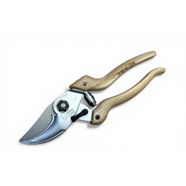 Секатор обвідний LOWE N9.104 Natural Series, зріз 22 мм, дерев’яні ручки з гікорі