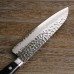 Ніж кухонний Santoku 180 мм лезо, VG10 Damascus-17 61HRC, HONMAMON (4573200716560)