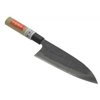 Ніж кухонний Deba 180 мм лезо, Shirogami #1, ручка - магнолія, HRC61, HONMAMON (4580149741133)