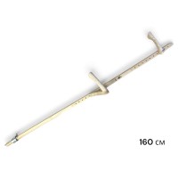 Косовище для коси дерев`яне 160 см (№3), 1,2 кг, FUX (P631860)