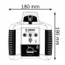 Ротаційний лазерний нівелір Bosch GRL 300 HV + LR1+ RC1 (0601061501)