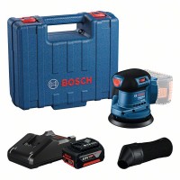 Акумуляторна ексцентрикова шліфувальна машина Bosch GEX 185-Li (06013A5021) 1 аку + зарядка + валіза