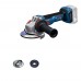 Акумуляторна безщіткова кутова шліфувальна машина Bosch GWS 18V-11S (06019N4000) (Solo - без аку та ЗП)