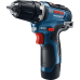 Безщітковий шуруповерт Bosch GSR 12V-30 Professional 2 акб GBA 12V 2 Ah з/в GAL 12V-40 Сумка (06019G9001)