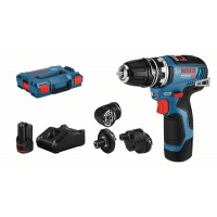 Акумуляторний дриль-шуруповерт Bosch GSR 12V-35 FC Professional (06019H3000) 2x GBA 12V 3 Ah