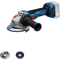 Акумуляторна безщіткова кутова шліфувальна машина Bosch GWS 18V-11 (06019N4100) (Solo - без аку та ЗП)