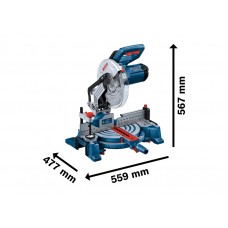 Торцювальна Пила BOSCH GCM 254 (0601B52000)