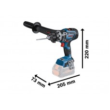 Акумуляторний дриль-шурупокрут BOSCH GSR 18V-150 C SOLO без АК і ЗП(06019J5001)