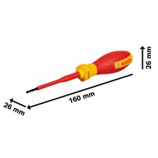 Викрутка VDE SL2.5x75 (1600A02NC0)