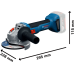 Комбінований комплект Bosch Professional 18V GSB + GBH + GWS + 2x акумулятори 4.0 Ah (0615A500AG)