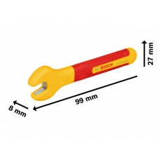 Ключ гайковий Bosch VDE Professional 8 мм (1600A02NE9)