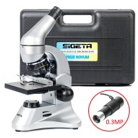 Мікроскоп SIGETA PRIZE NOVUM 20x-1280x з камерою 0.3Mp (в кейсі)  (Безкоштовна доставка)