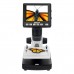 Цифровий мікроскоп SIGETA Forward 10x-500x 5.0Mpx 3.5" LCD  (Безкоштовна доставка)