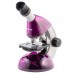 Мікроскоп SIGETA MIXI 40x-640x PURPLE (з адаптером для смартфона)  (Безкоштовна доставка)