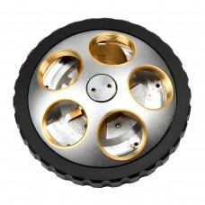 Револьверна головка SIGETA для мікроскопа на 5 об'єктивів  (Безкоштовна доставка)