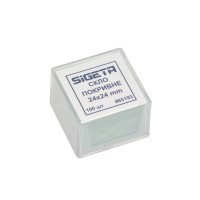 Покривне скло SIGETA 24x24 мм (100 шт.)