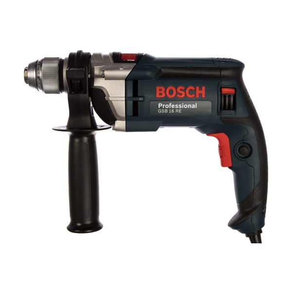 Дрель ударная Bosch GSB 16 RE (быстрозажимной патрон) (060114E500)