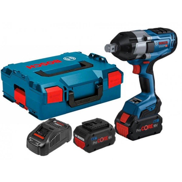 Акумуляторний ударний гайковерт Bosch GDS 18V-1050 H Professional (06019J8502)