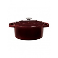 Каструля чавунна 20 см 2,75 л Berlinger Haus Metallic Line Burgundy Edition (BH-6516)