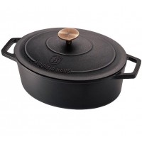 Каструля чавунна 5,56 л Berlinger Haus Black Rose Collection (BH-6518)