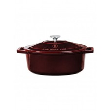 Каструля чавунна 5,56 л Berlinger Haus Metallic Line Burgundy Edition (BH-6519)