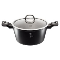 Каструля з кришкою 2,5 л Berlinger Haus Black Silver Line Collection (BH-1851)