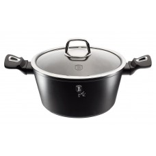 Каструля з кришкою 2,5 л Berlinger Haus Black Silver Line Collection (BH-1851)
