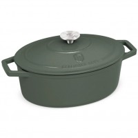 Каструля чавунна 4,65 л Berlinger Haus Matte Green Collection (BH-6545)