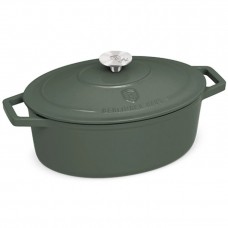 Каструля чавунна 4,65 л Berlinger Haus Matte Green (BH-6545)